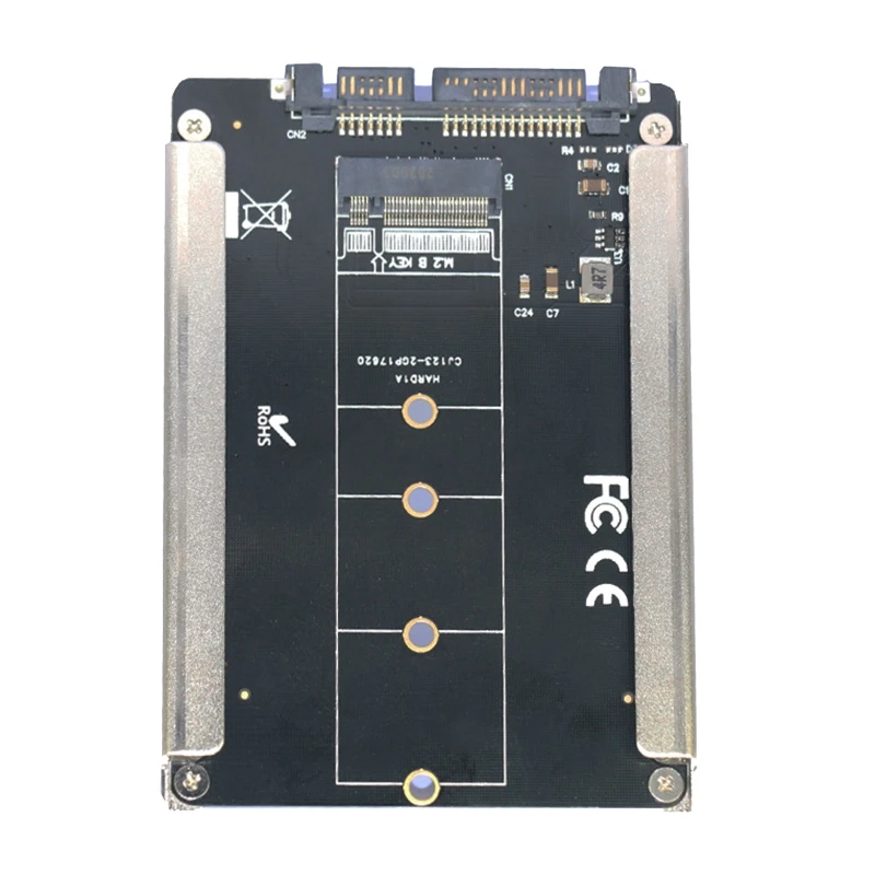 

SATA 3,0 для M.2 B-ключ NGFF конвертер адаптер внешний жесткий диск SSD для 2,5 SATA адаптер карты 6,0 ГБ/сек. для настольного карты расширения