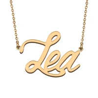 lea custom name necklace customized pendant choker personalized jewelry gift for women girls friend christmas present