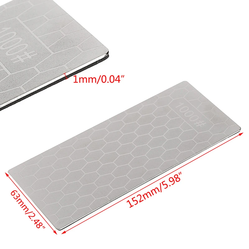 

Thin Knife Tool Sharpening Whetstone Stone Diamond Disc 1000# Grit Outdoor Tools