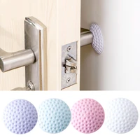 1pcs home wall thickening mute door fenders golf styling rubber fender handle door lock protective pad protection wall sticker