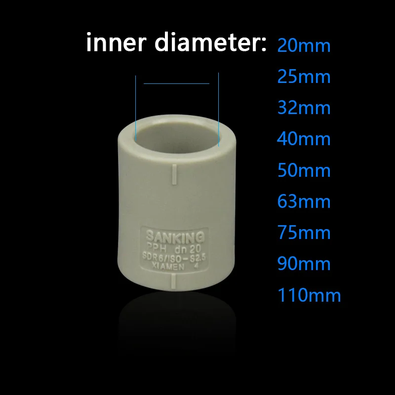 

Hot melt water pipe joint Hose Straight Connector for Garden Irrigation Watering Aquarium Pipe/Tube Parts 1 Pcs