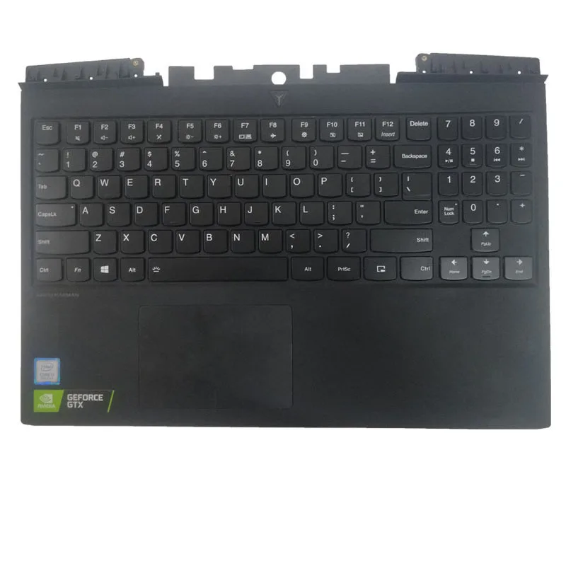 

Новинка 95%, ноутбук Lenovo Y7000P с американской клавиатурой, оснащенный черно-белой раскладкой