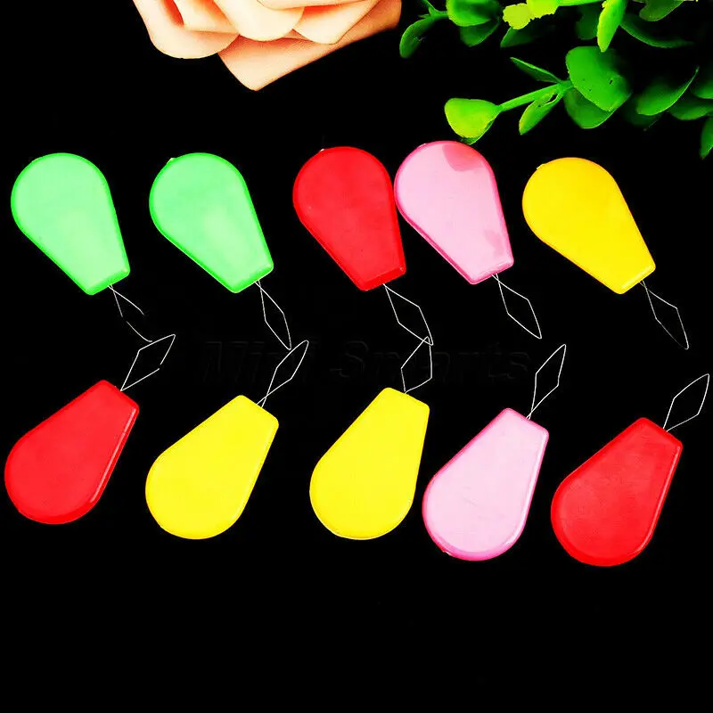 Экономичный 10 шт./компл. Нитевдеватель лук проволочная стежка вставка Швейные