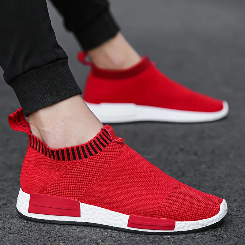 

DOGEEK Cork Men Shoes Sneakers Men Breathable Air Mesh Sneakers Slip on Summer Casual Lightweight Sock Shoes Men Sneakers