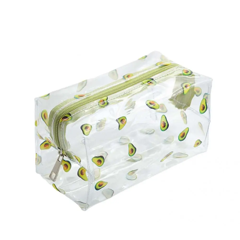 Прозрачная Косметическая Кисть для макияжа девочек пенал из ПВХ мультяшная