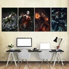 1 шт. Аватара Последний аэромен ZukoToph BeifongKataraAang холст художественные картины аниме плакат Настенный декор, без рамки