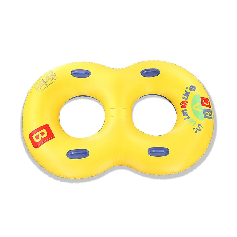 

Hot 8 Word Inflatable Swimming Circle Raft Pool Float Swimming Ring for Adult Women Photo Props Pool Toys Beach Party Toys