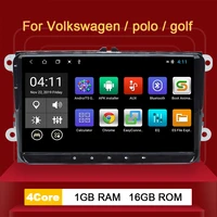 android 10 2 din car radio for vw passat b6 t5amarok volkswagen skoda octavia2 polobseat leon golf 5 6 multimedia gps navigation