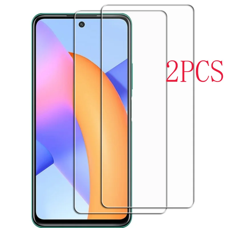 

2PCS FOR Huawei Honor 10X Lite Tempered Glass Protective On P smart 2021 2020 2019 Screen Protector Film Cover