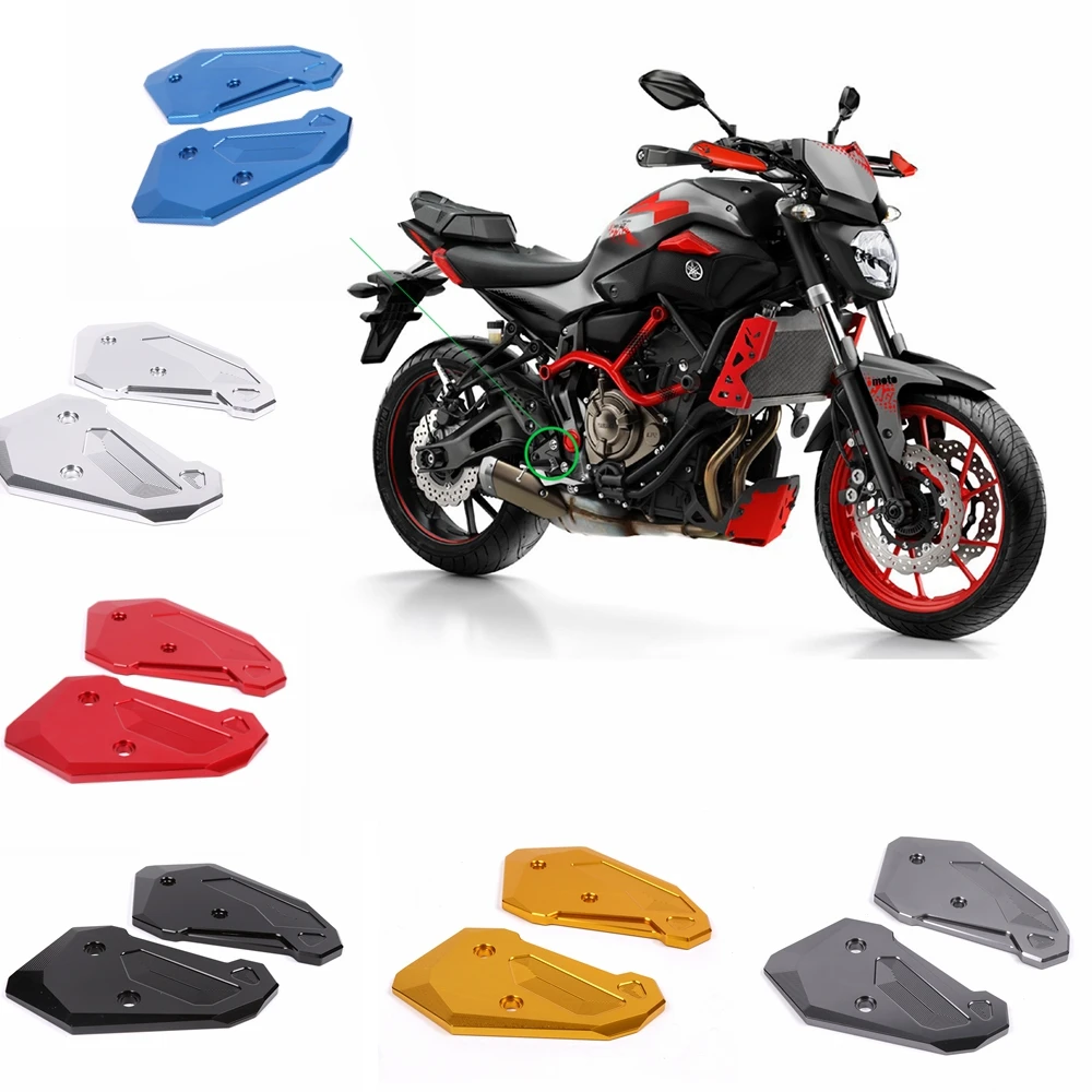 Для Yamaha MT07 FZ07 2014 2017 MT 07 FZ 2016 2015 мотоциклетная Защитная пленка для ног|Накладки и
