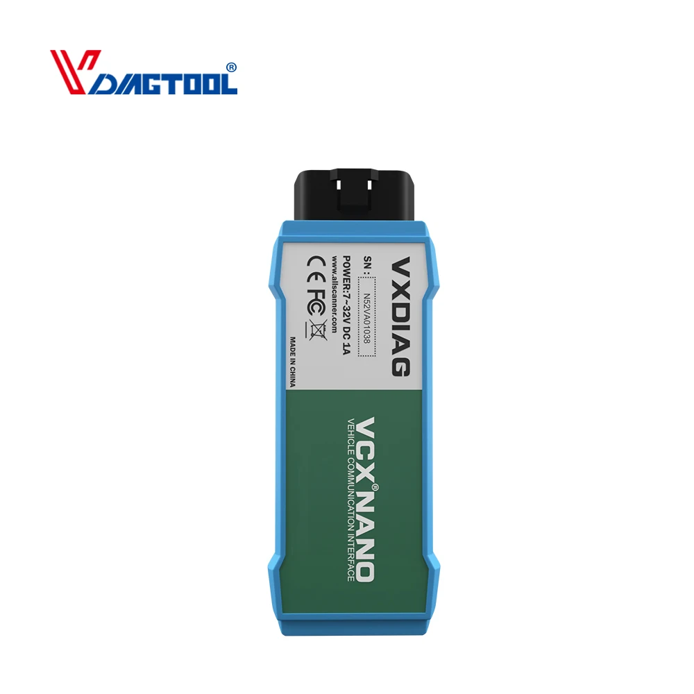 VXDIAG VCX NANO Авто OBD2 диагностический инструмент V5.1.6 Wi Fi сканер Actomotivo Поддержка