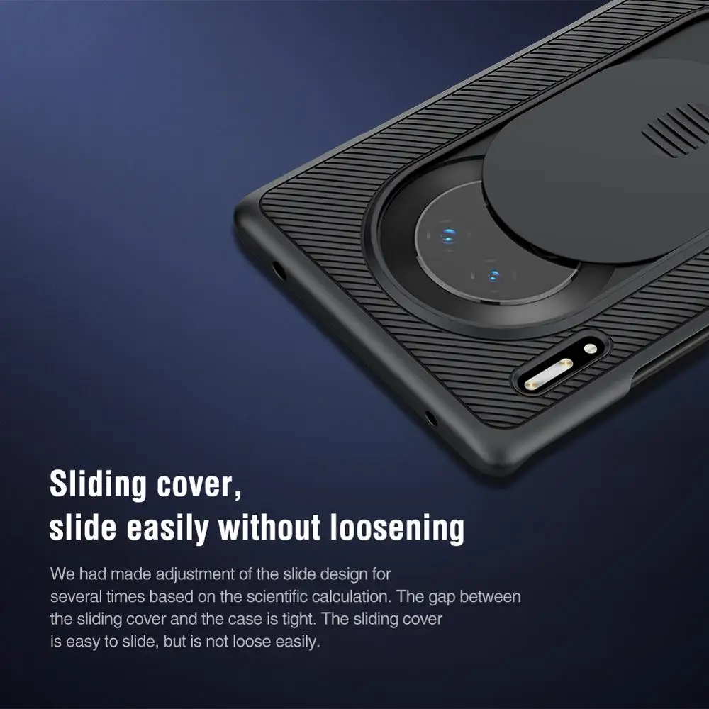 Чехол для huawei mate 30 Pro чехол Nillkin Camshield ПК защитная крышка камеры задняя телефона |