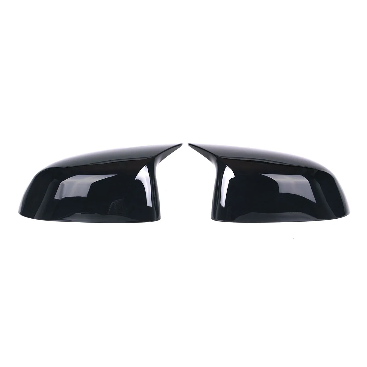1 пара глянцевых черных чехлов заднего вида в форме рога M для BMW X3 G01 X4 G02 X5 G05 X6 G06 2018