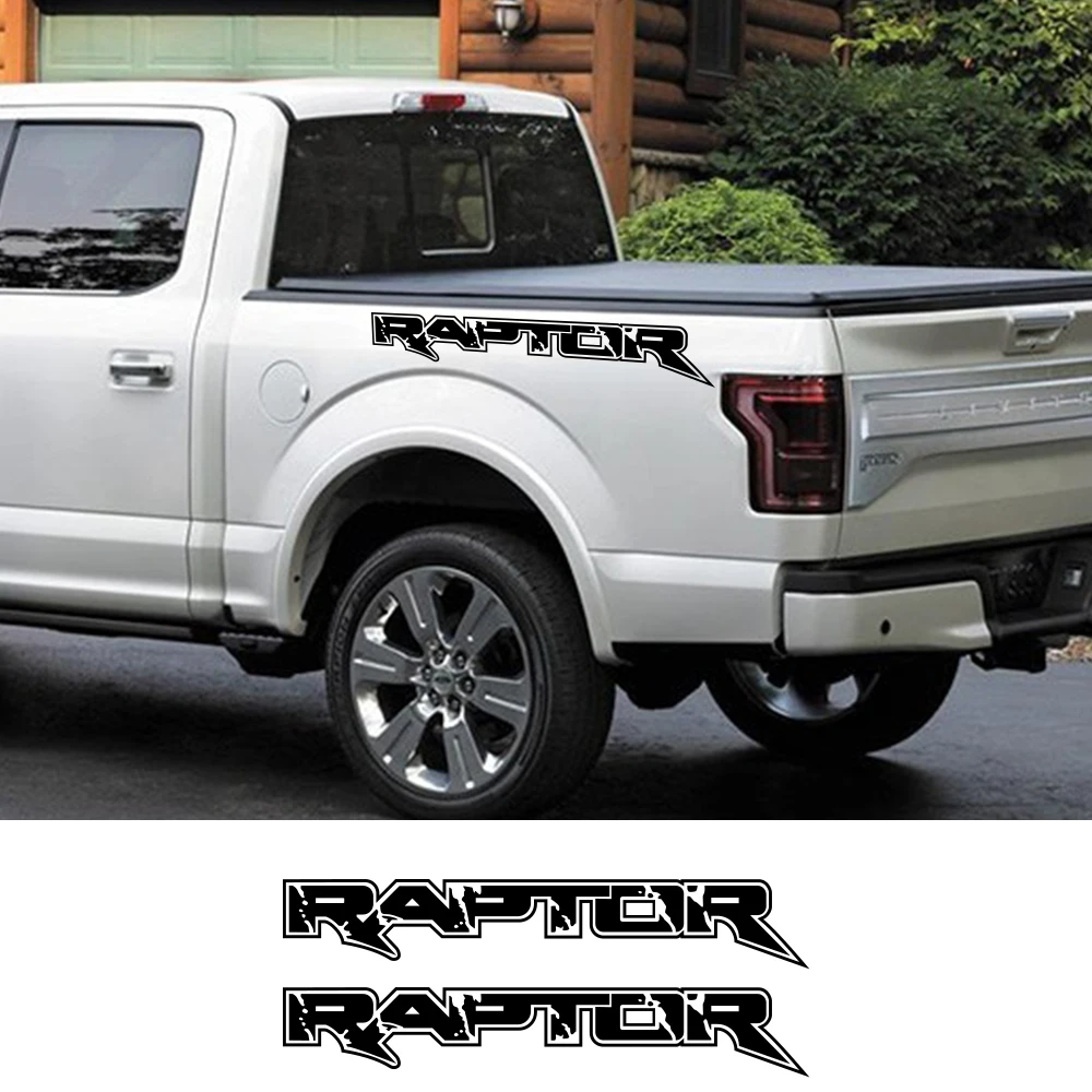 

2Pcs For Ford Ranger Car Side Stickers Trunk Decoration Vinyl Film Auto Sports Styling Decals Automobile Car Tuning Accessories