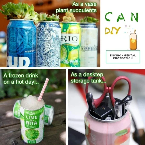 

1pc Mintiml Go Drink Household Kitchen Accessories Universal Beer Can Opener Simple Keychain Gadget