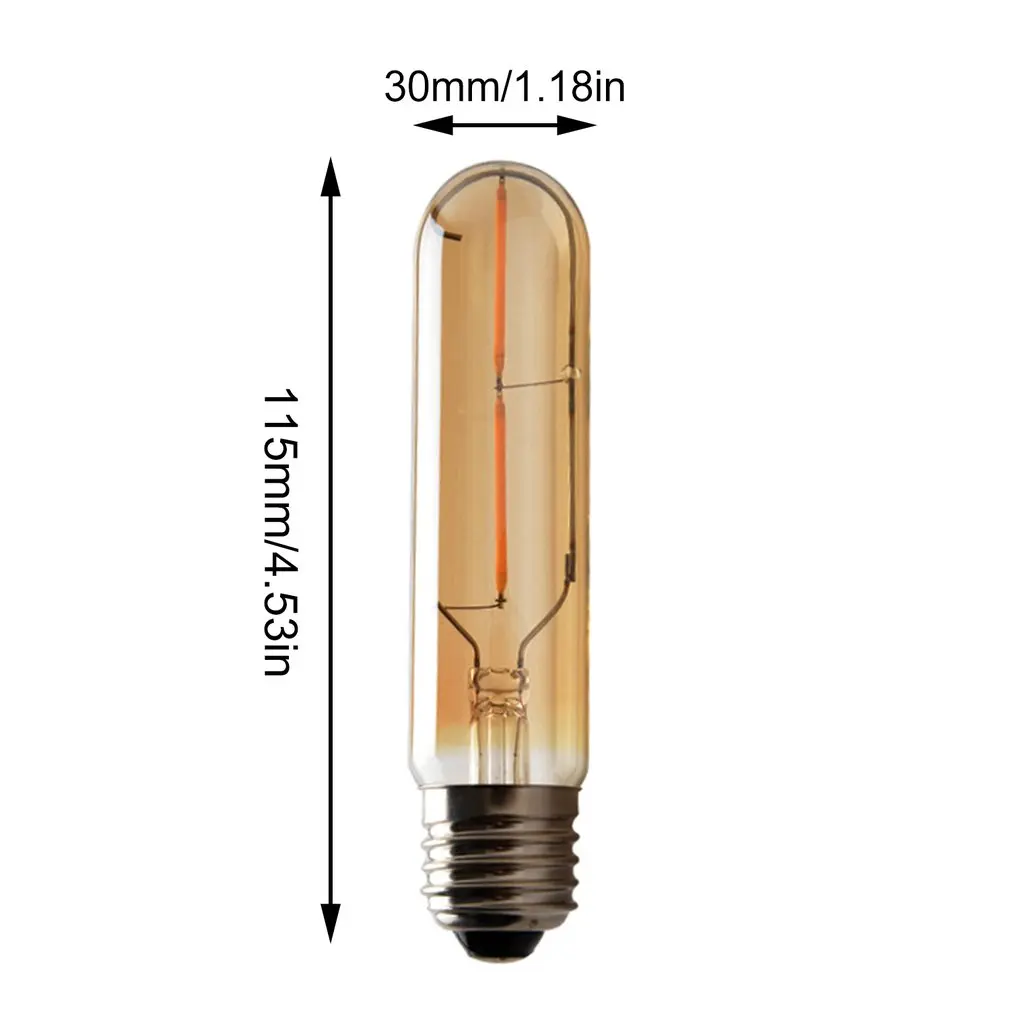 

4W G45 E27 LED Light LED Bulb Retro Edison Clear Amber Cover LED Filament Antique Vintage Glass Lamp Tunable Light