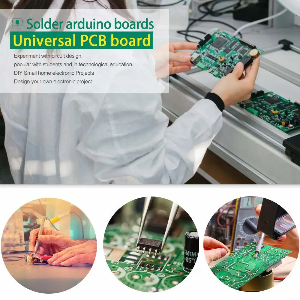 20 шт. двухсторонняя плата прототипа набор печатных плат 7x 9/6x 8/3x 7/4x 6/2x 8/5x7 см