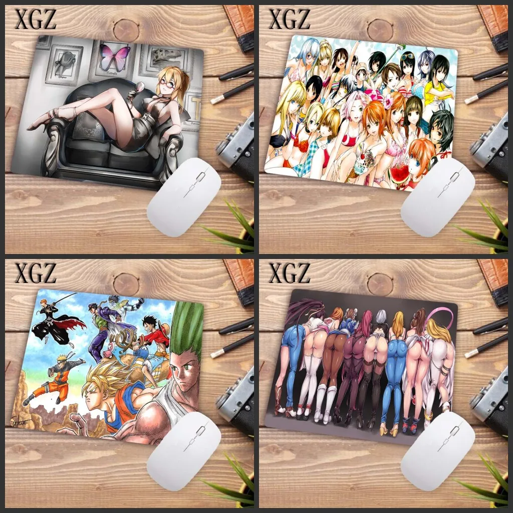 

XGZ Anime Sexy Girl Mousepad Large Gaming Mouse Pad Keyboard Laptop Desk Mat for Office Computer Mats Size for 22X18CM 25X29CM