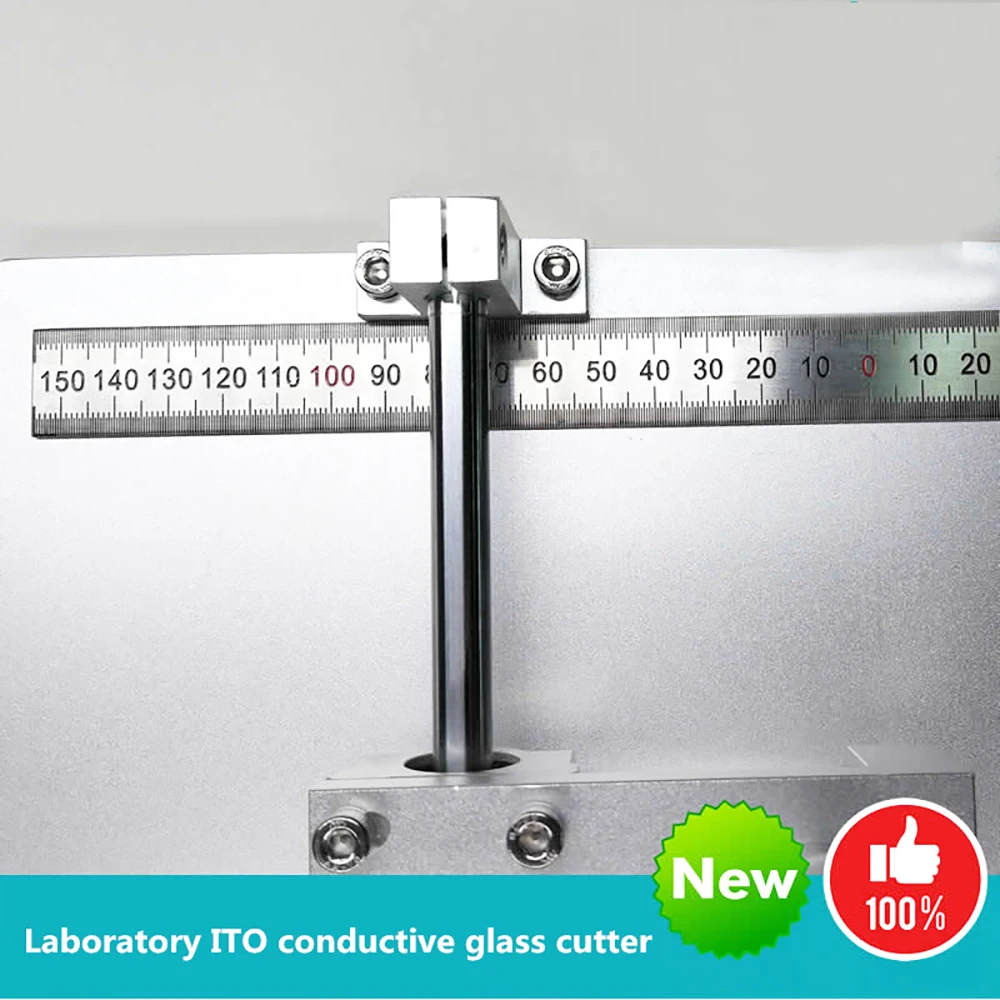 

ITO Conductive Glass Cutter Laboratory ITO/FTO/AZO/Quartz Glass Cutting Table Accuracy 0.5MM With Two Cutting Head