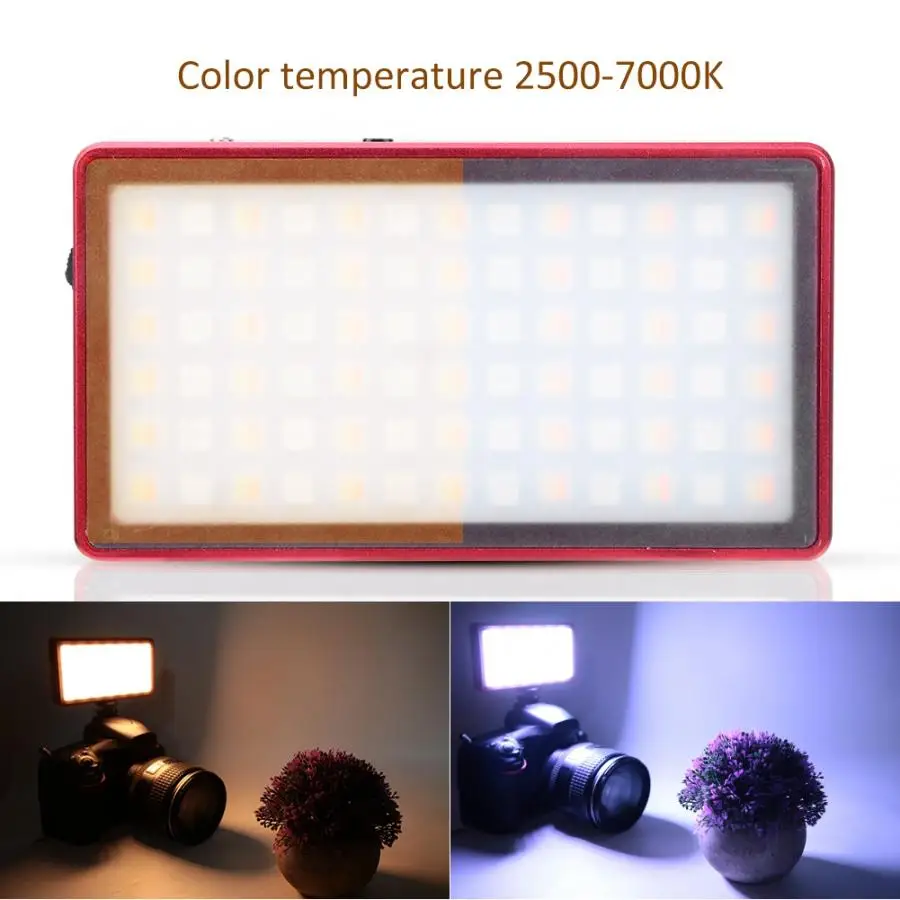 Светодиодный светильник для видеосъемки ZF PL10A RGB 2500 7000K с регулируемой яркостью