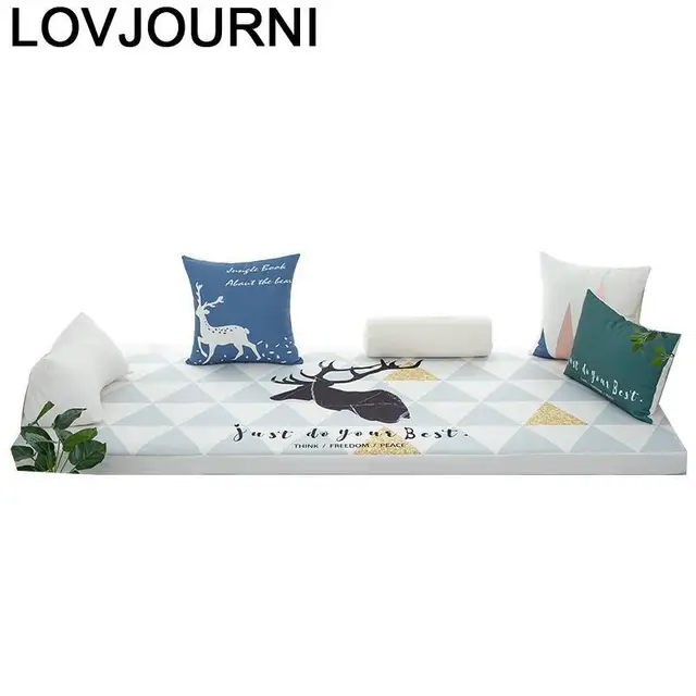 Maison Decoratif Bed Bedroom Cojin Infantil Tatami Mattress Home Decor Seat Cushion Balcony Coussin Decoration Window Sill Mat