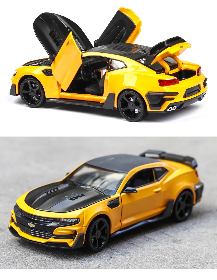 1:24 игрушечный автомобиль отличного качества Chevrolet Camaro Металлический Игрушечный Автомобиль литой автомобиль Diecasts& игрушечные транспортные средства Модель автомобиля игрушки для детей
