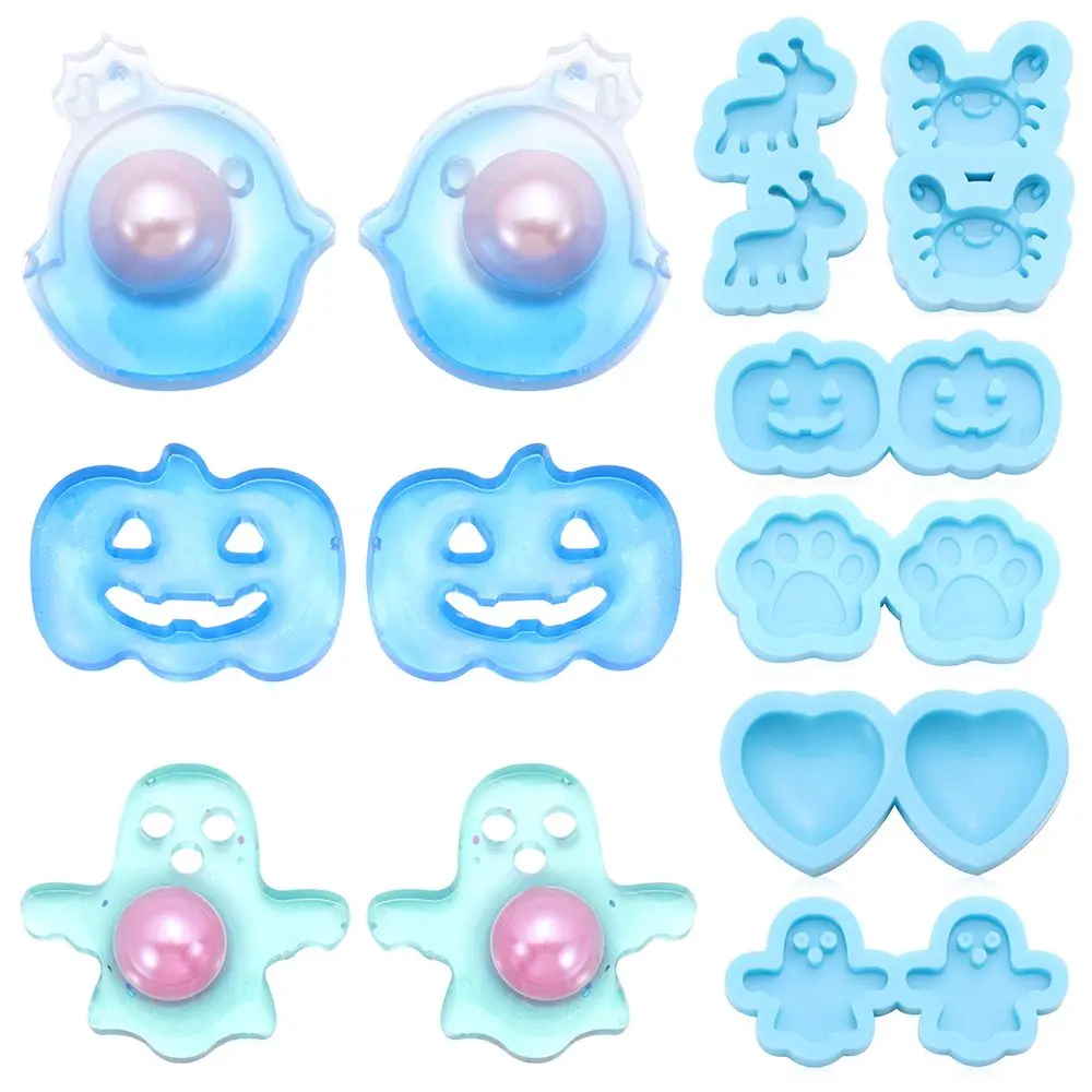 

1 шт., силиконовая форма для сережек «Дед Мороз»