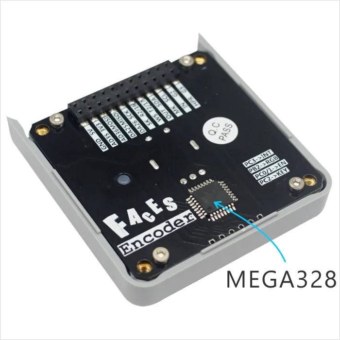 

M5Stack Face Encoder Knob Panel Encoder Module Mega328 RGB Color Light