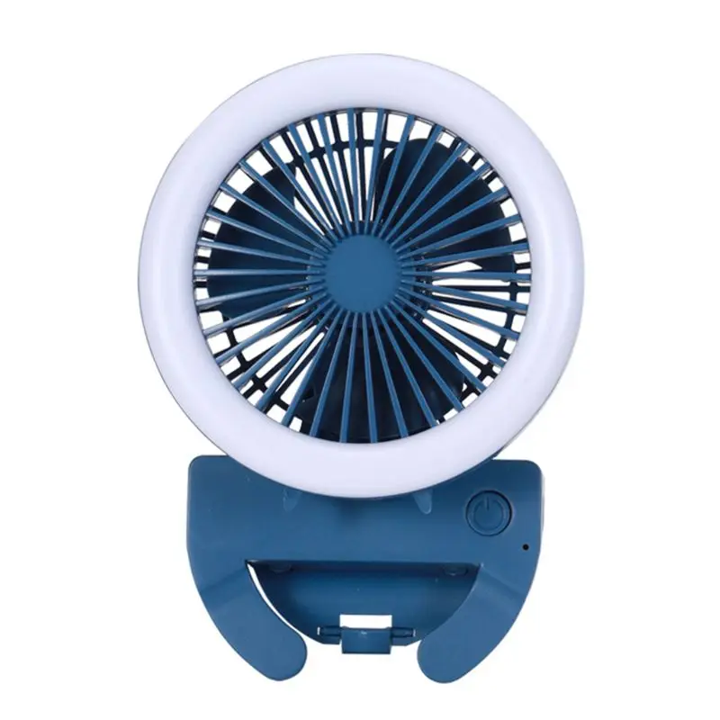

Mini Portable Folding Fan Selfie Beauty Fill Light Fan Cooler Mobile Phone Clip