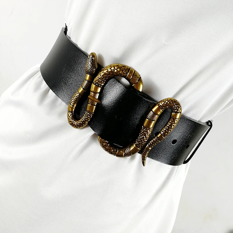 

Luxury belts for women plus size corset belt wide genuine leather belt ladies waist big ceinture femme dress cinturon for coat