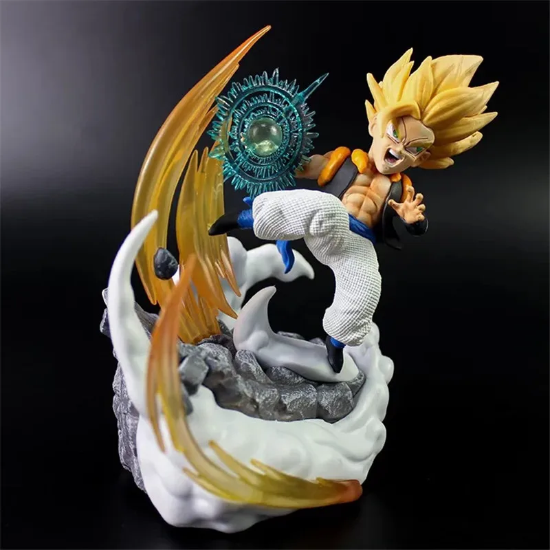 

Dragon Ball Super Anime Figure Gotenks Model PVC Figurine Figma Manga Super Saiyan Action Juguetes Christmas Dolls Collection