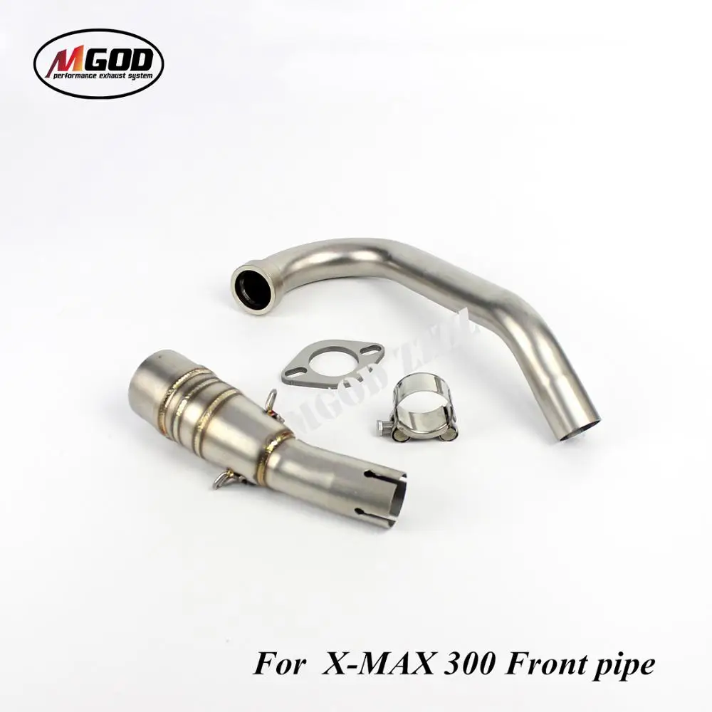 XMAX250 XMAX300 мотоциклетная выхлопная труба Akrapovicc скользящая для Yamaha X MAX 250 300 средняя