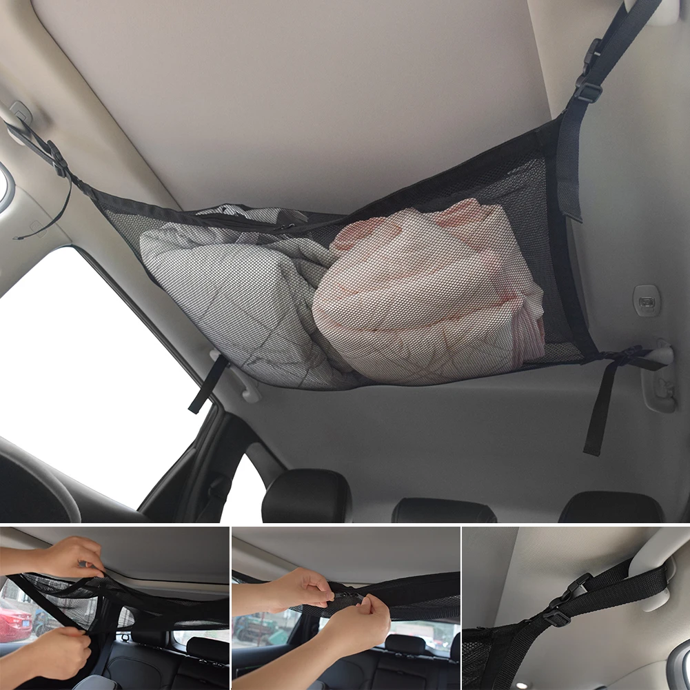 Автомобильный потолочный Карманный карман для груза на крыше автомобиля сумка