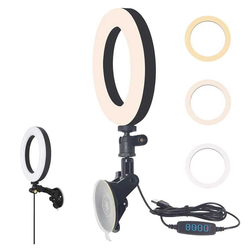 

USB LED Ring Light for Zoom Calls, Virtual Meeting, Video Conferencing, Webcam Lighting for Laptop, Computer Monitor