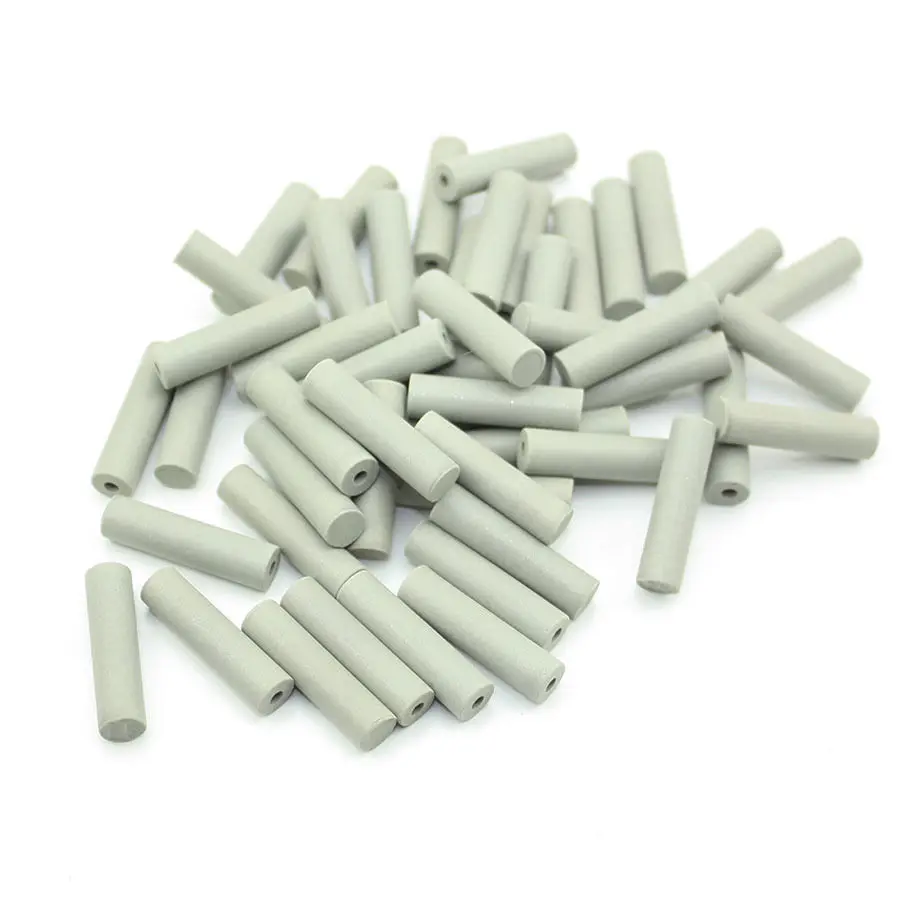 100 шт. серый резиновый очки Полировка столб колеса для стоматологические