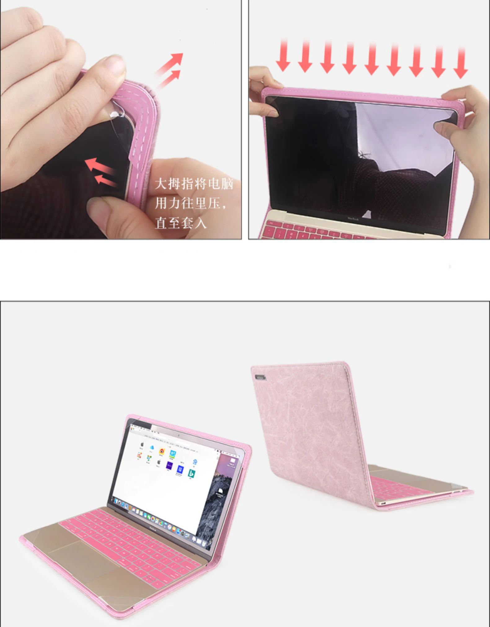 leather case for huawei matebook d15 d16 matebook d 14 matebook 13 14 mate book x pro honor magicbook 15 14 laptop free global shipping