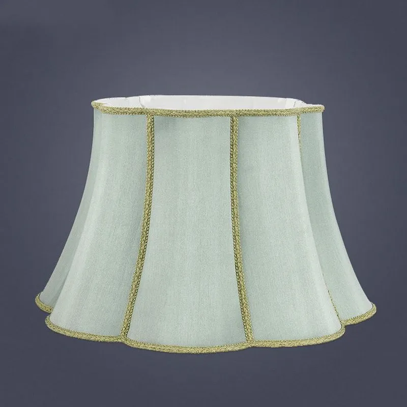 E27 Art Deco Lamp shade for table lamp floor lamp shade fabric  light blue lampshades modern style lamp cover