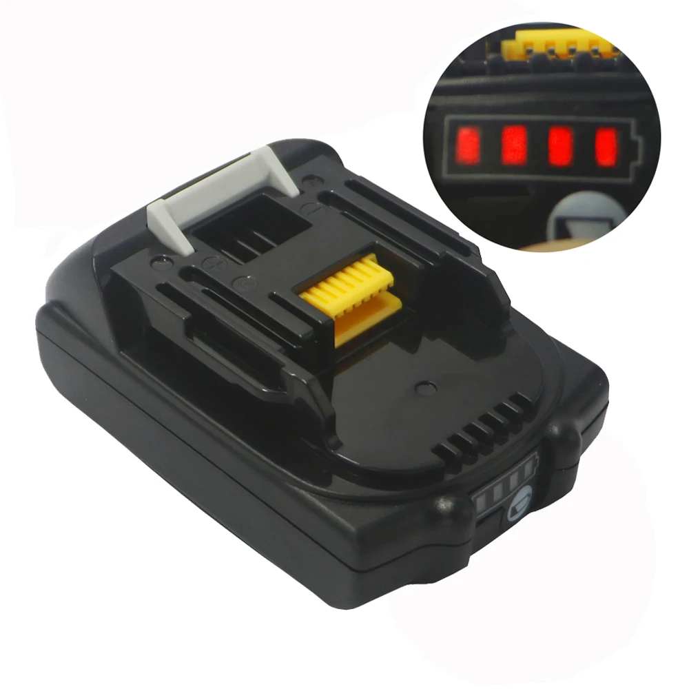 Dvisi 2000mah/3000mAH 18V BL1830 для Makita BL1820B 2 BL1815 с аналогичной универсальной литий ионной