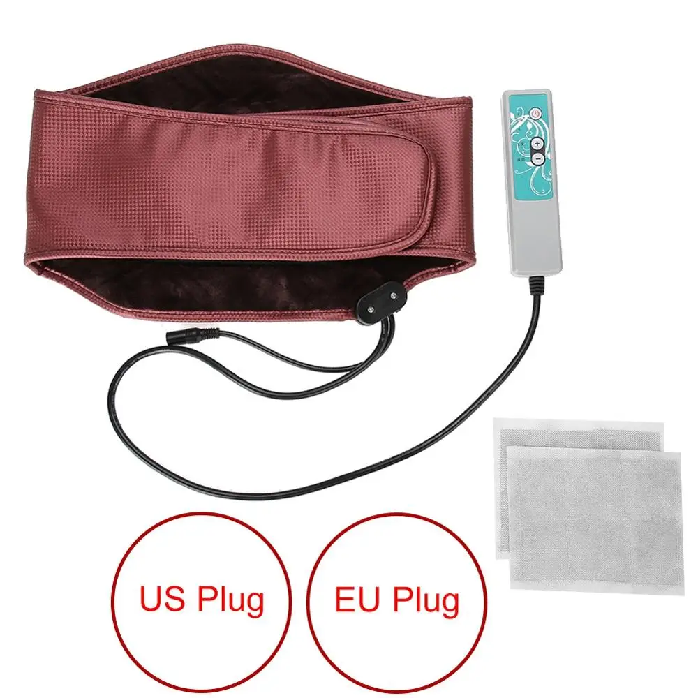 Электрический обогревающий поясной ремень инфракрасное тепловое лечение снятие