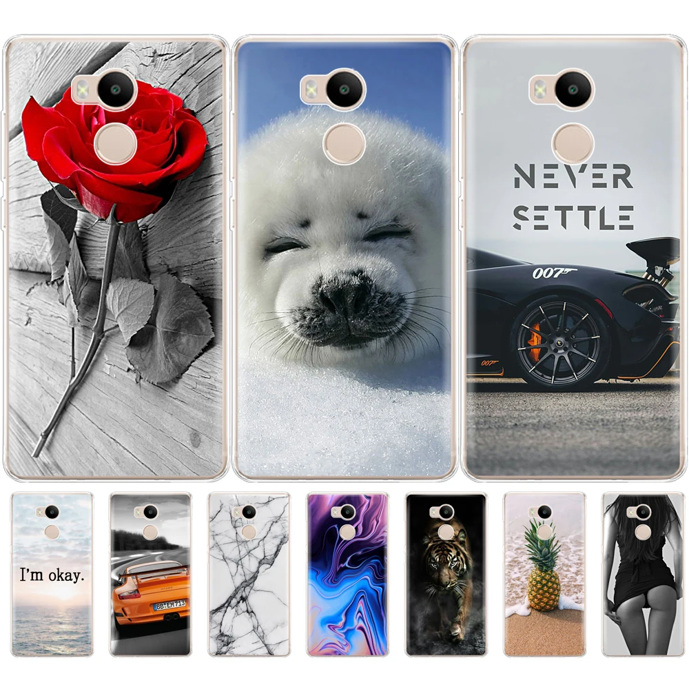 soft TPU Cases For xiaomi Redmi 4 pro Case Cover Silicon phone Cover For Redmi 4 prime Case printing 360 full protective coque
