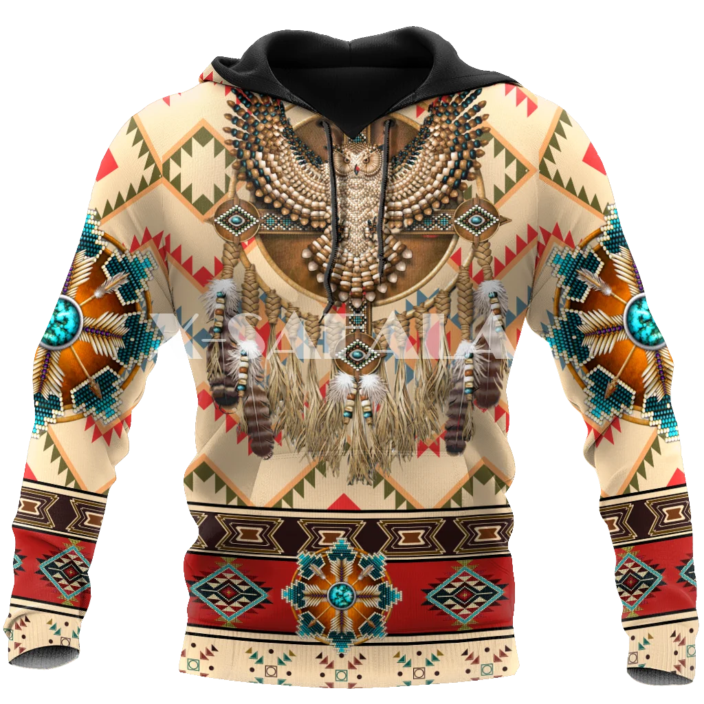 

Eagle Dreamcatcher 3D Print Hoodie Man Women Spring Autumn Harajuku Outwear Zipper Pullover Sweatshirt Casual Unisex-2
