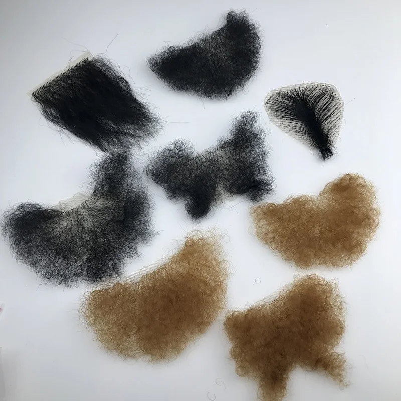 Искусственные лобковые волосы KnowU один кусок частное использование силиконовая