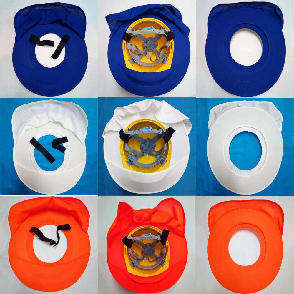 TEMPDOWN испарительная охлаждающая накладка на шею для шлема Bump Hard Hat 3 цвета уличная