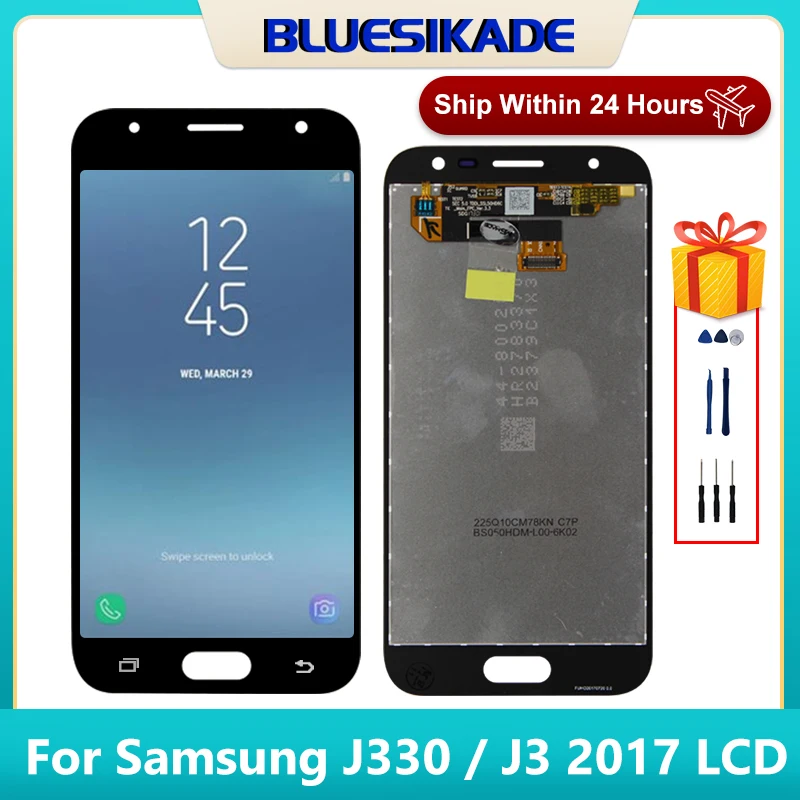 ЖК-дисплей 5 0 дюйма для Samsung Galaxy J3 2017 J330 J330F J330G сенсорный экран дигитайзер J330F/DS