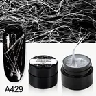 Гель-лак для ногтей ROSALIND, ультрафиолетовая линия, наклейки паутина Гель-лак для ногтей