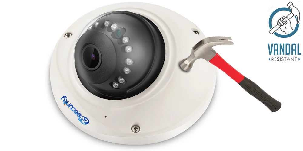 Zyбезопасности 1080p Wifi камера CamHi приложение Onvif 20 м ночного видения Vandalproof SD карта двухсторонняя аудио сигнализация домашняя охранная CCTV камера