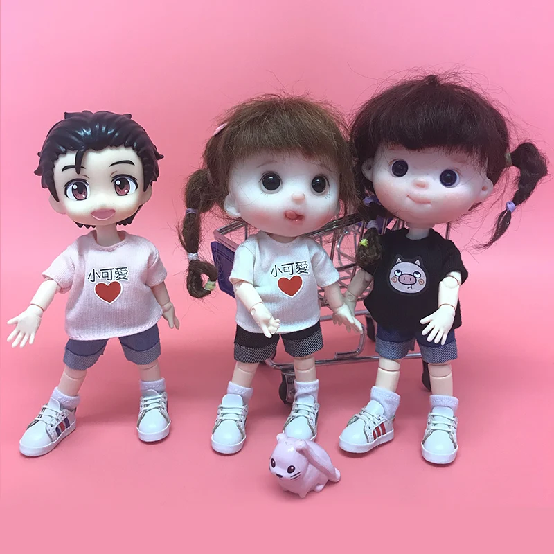 Ob11 детская одежда обувь голова девочки 1/8 1/12 BJD ob11 house джинсовые шорты Одежда для