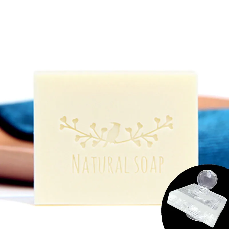 Штамп с натуральным цветочным узором домашняя уборка натуральная печать