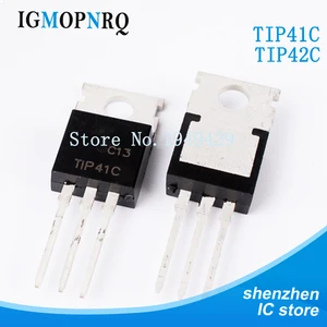 10 шт.лот TIP41C TIP42C пара транзисторов Darlington TO-220 Новинка