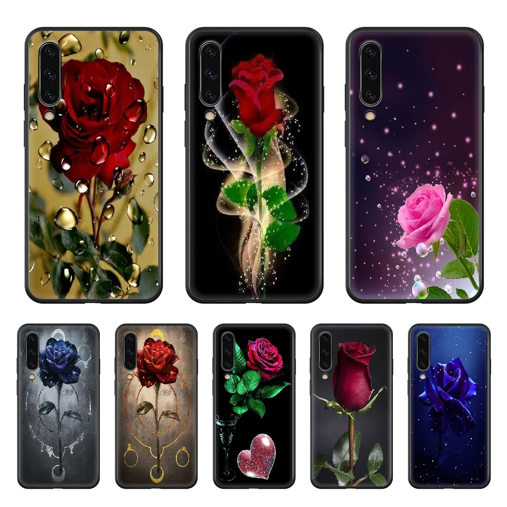 Чехол для телефона Roses корпус Samsung Galaxy A 50 51 20 71 70 40 30 10 E 4G S черный Задний
